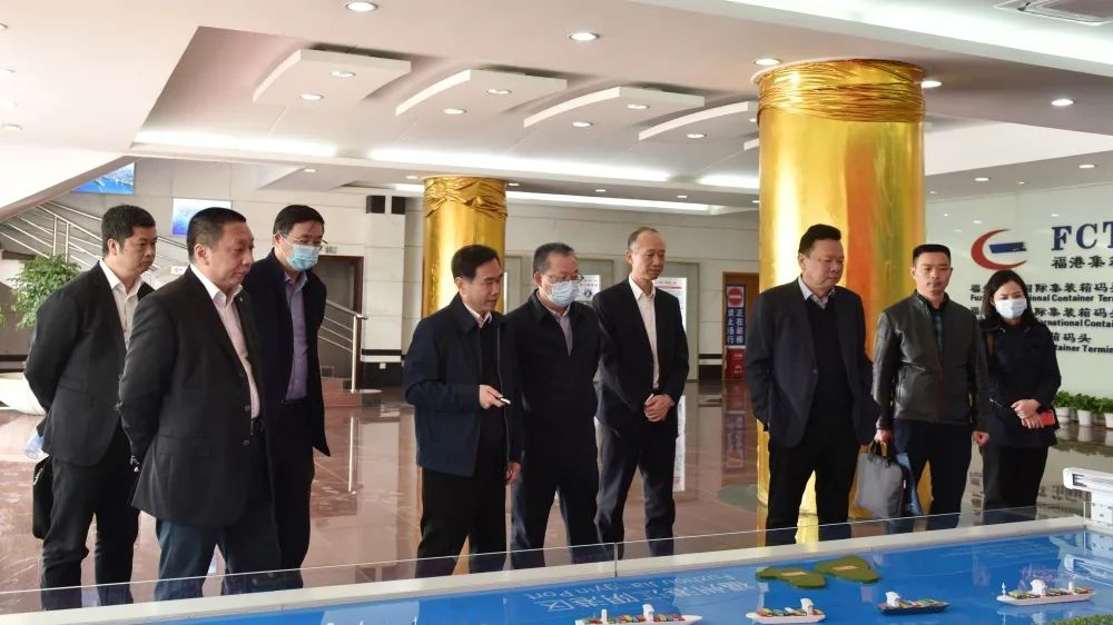 省国资委党委委员、副主任张金霖至福州港江阴港区开展第一季度“开门红”专项督导02.jpg
