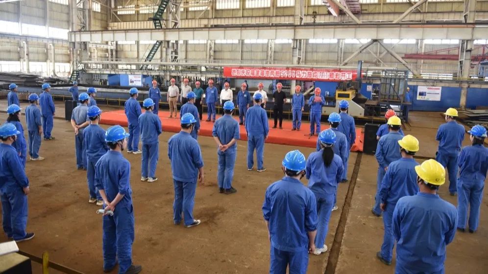 福港拖轮公司两艘5200马力 全回转拖轮（配置FIFI-1等级消防）开工建造01.jpg