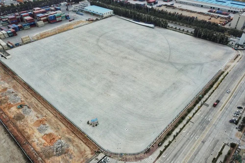 福州港江阴港区风能集散中心正式启用01.jpg