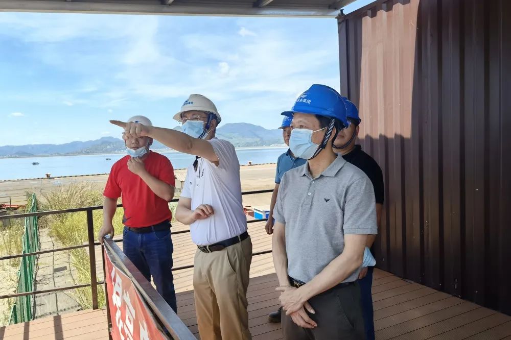 集团党委委员、副总经理林建民赴港口工程公司罗源项目部开展安全督导检查.jpg
