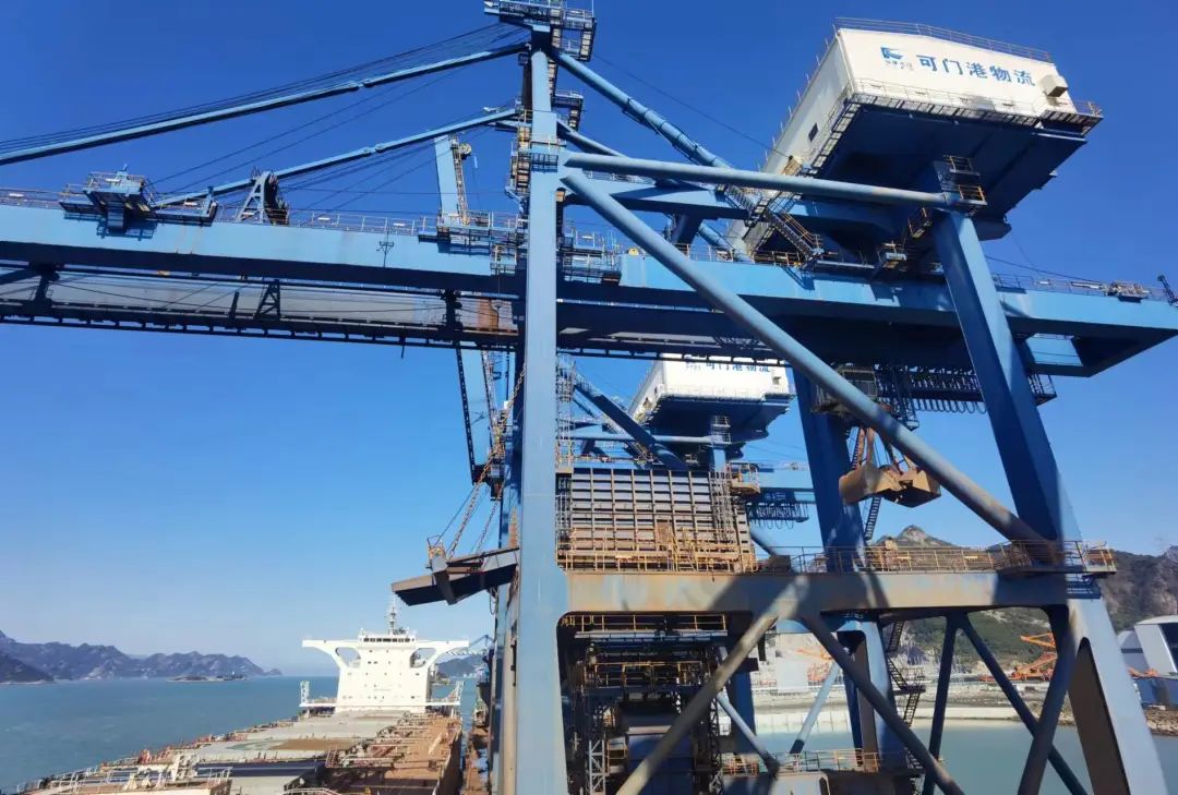 可门港物流公司前十月接卸量逆势向上创三年新高02.jpg
