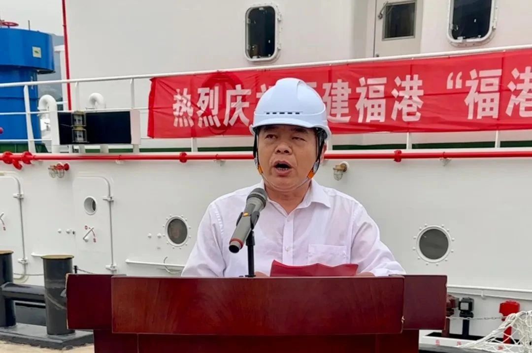 三争三提 福港拖轮新造5200马力拖轮（配置FIFI-1等级消防）“福港拖22”顺利交船投产04.jpg